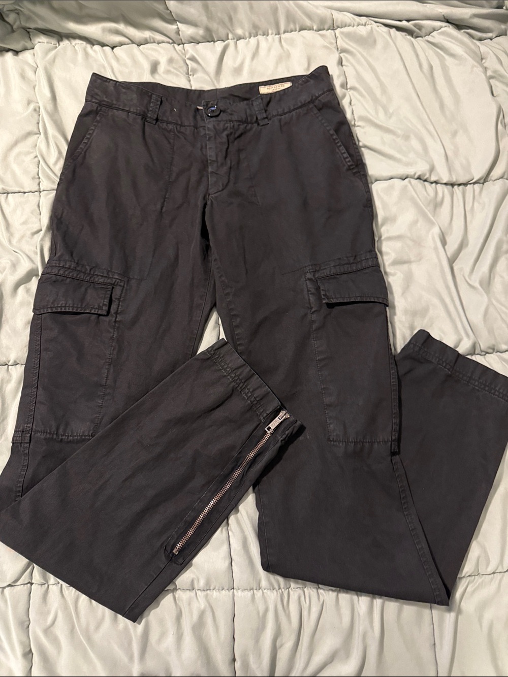 Burberry women’s tapper leg cargo pants